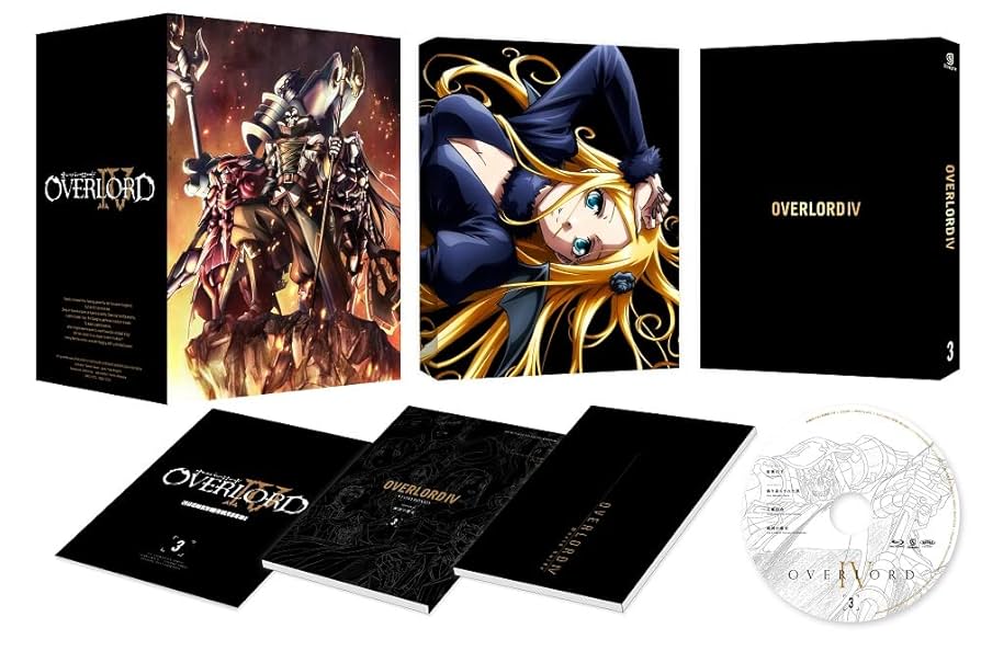 オーバーロードⅣ 3 初回版 Amazon.co.jp: オーバーロードIV 3 [Blu-ray] : 日野聡, 原由実